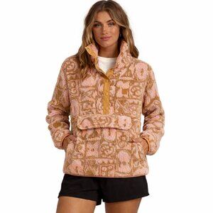 🌟 Billabong Sherpa Fleece Pullover Anorak | Size M (fits S-M)